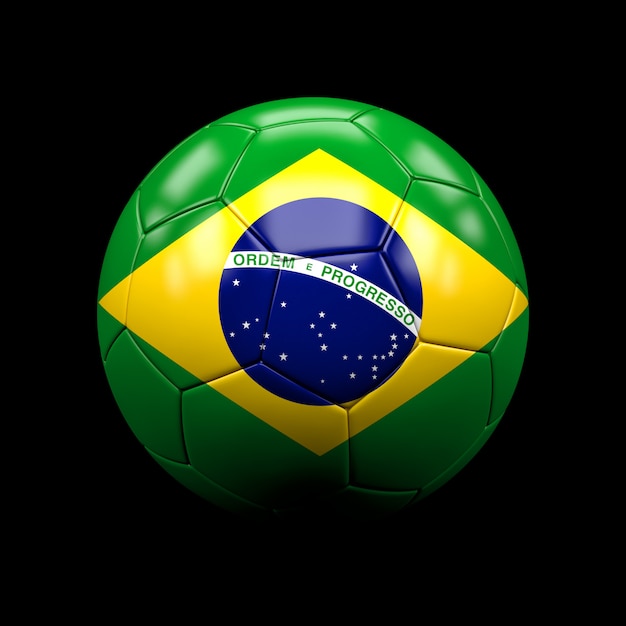 Premium Photo | Brazil soccer ball