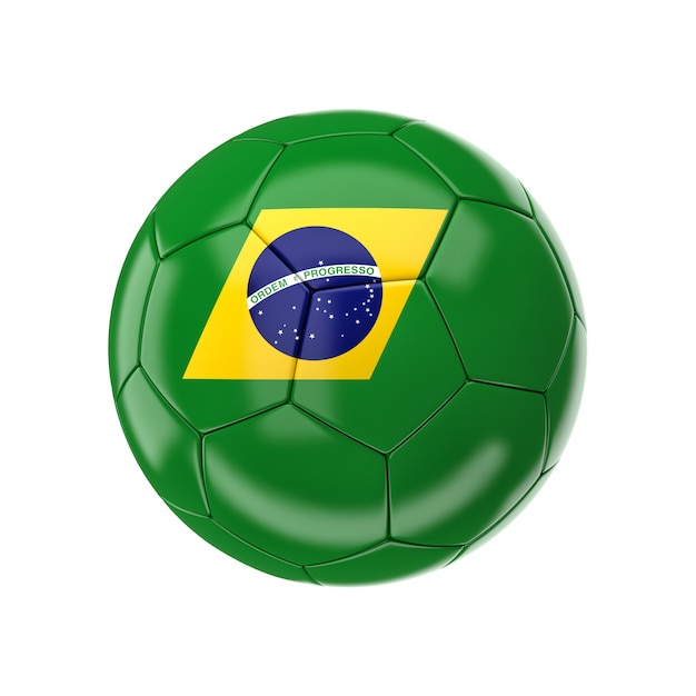 Premium Photo | Brazil soccer ball