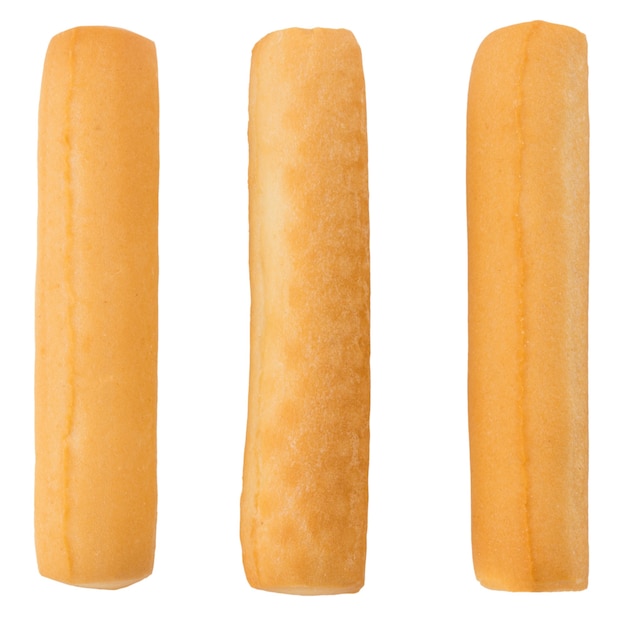 Premium Photo | Bread sticks isolated on white background. with ...