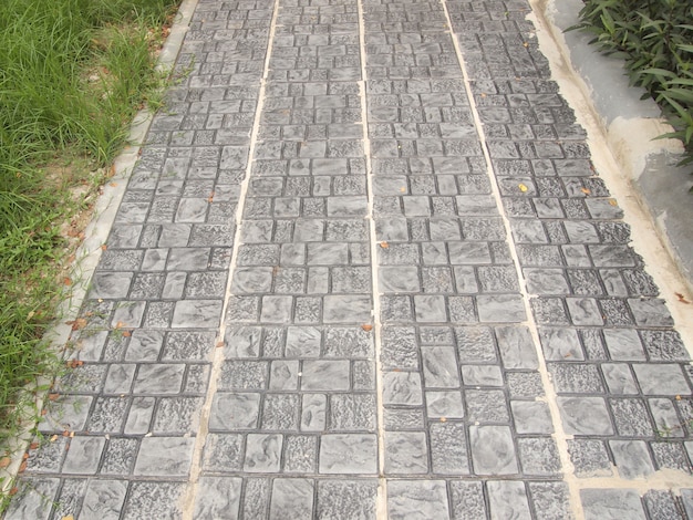 Premium Photo The Brick Walkway   Brick Walkway 60487 1568 