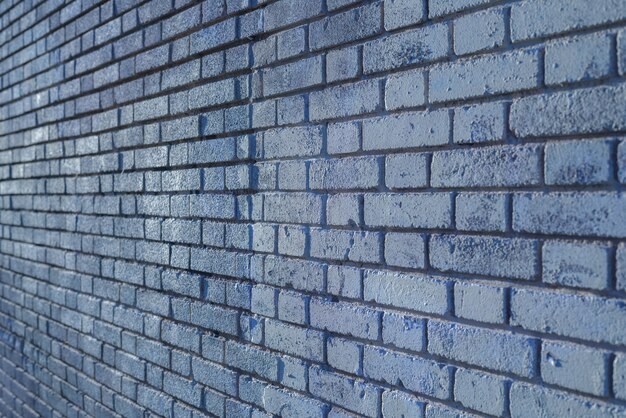 Premium Photo | Brick wall background at sunset with sun rays