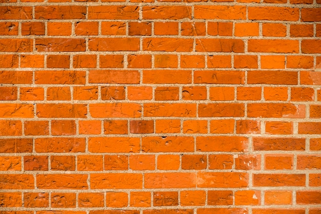Free Photo Brick Wall With Bricks And Concrete