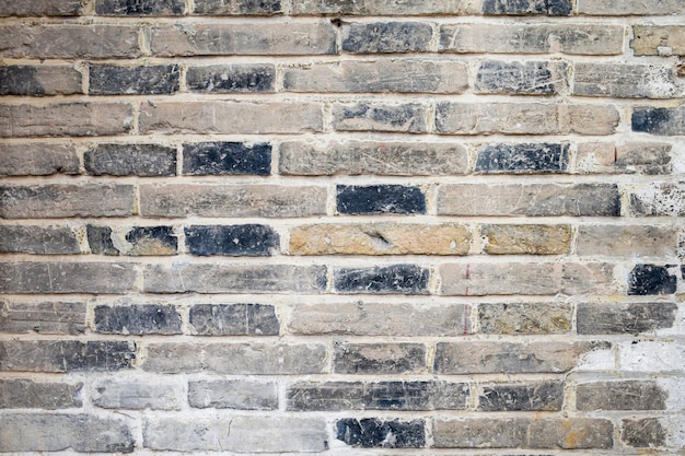 Free Photo | Brick wall with cement