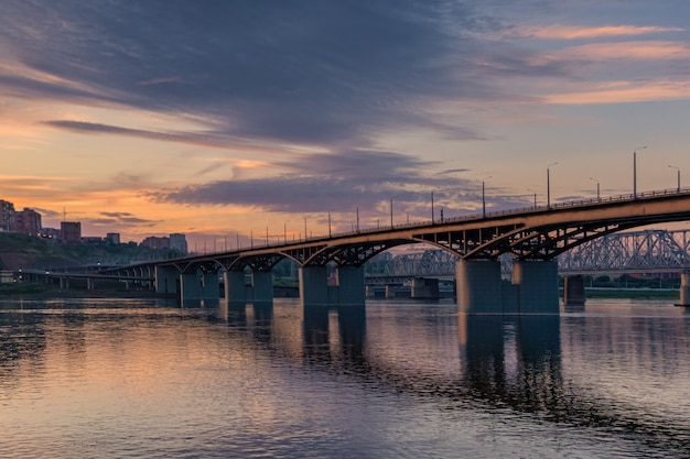 Путинский мост в красноярске фото