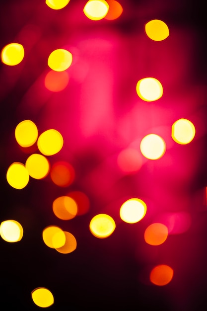 Free Photo | Bright lights on red gauze