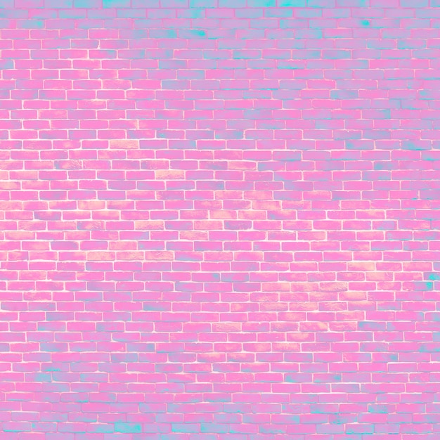 明るいピンクのレンガの背景 無料の写真