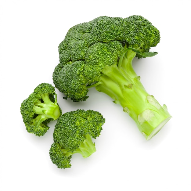 Premium Photo | Broccoli isolated on white