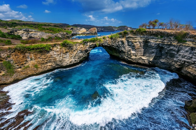 Premium Photo  Broken beach in nusa  penida island bali  