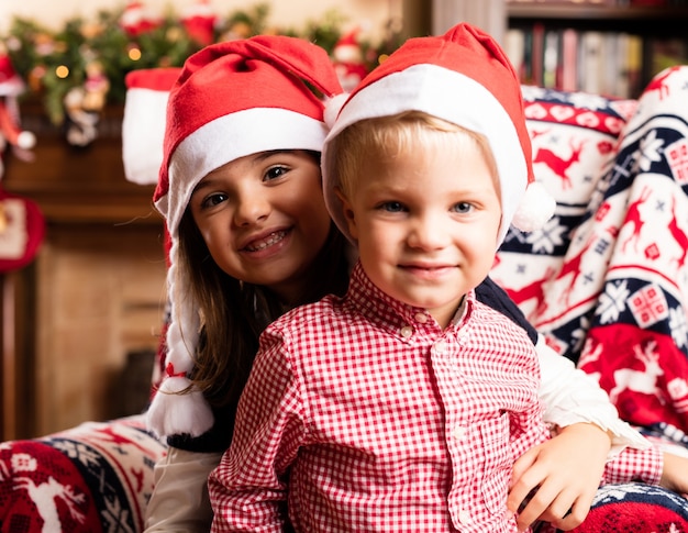 Free Photo | Brothers smiling