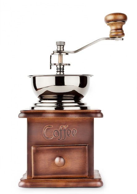 Premium Photo | Brown coffee grinder