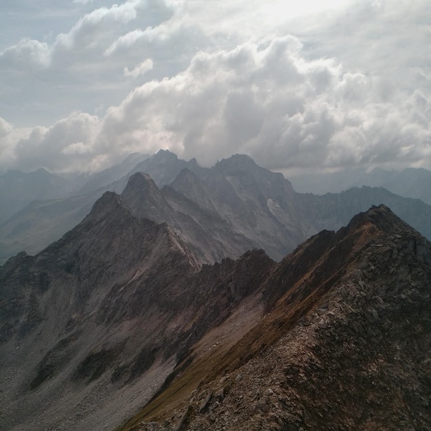 Free Photo | Brown and gray mountain