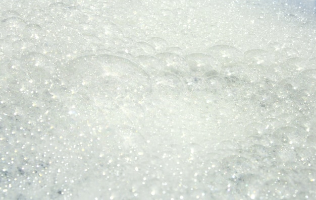 Premium Photo | Bubble of soap for washing on water for background