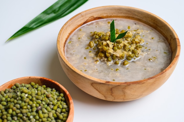 Premium Photo | Bubur kacang hijau. javanese dessert porridge of mung ...