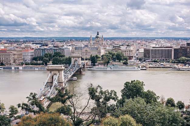 Premium Photo | Budapest panorama, hungary