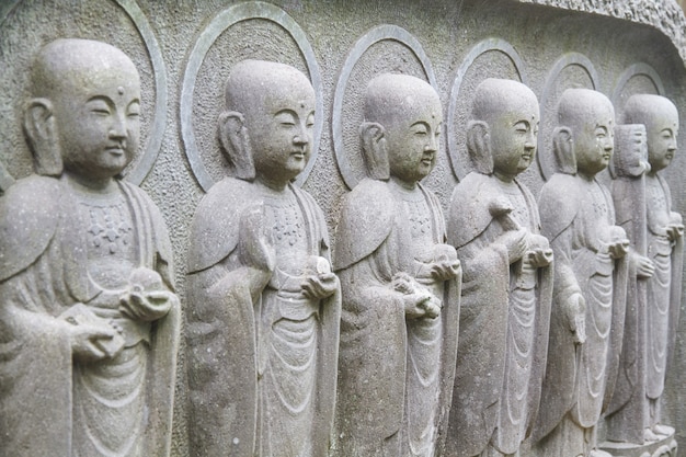 Premium Photo | Buddha jizo statue