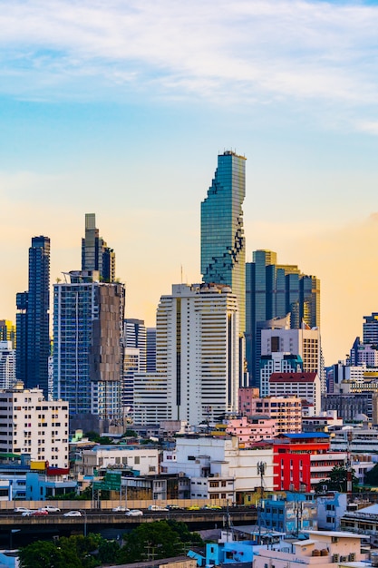 Building With Sky In Bangkok Thail