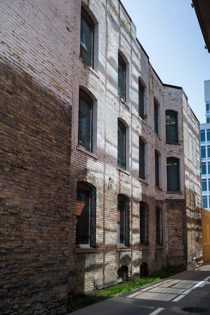 Buildings Along Street Minneapolis Hennepin County Minnesota