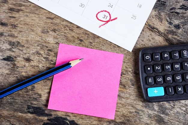 post it note desk