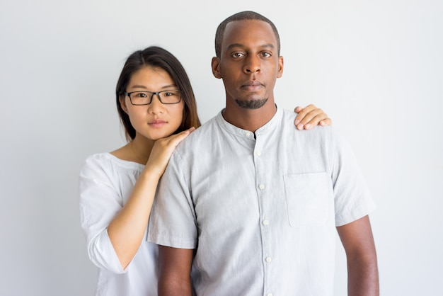 Interracial amateur sex young couple