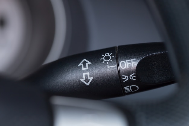 Premium Photo | Car combination control switch