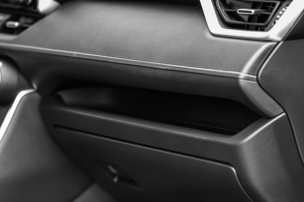 Premium Photo | Car glove box compartment. glove compartment of car.