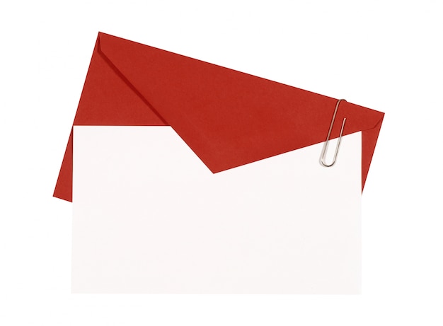 Card with red envelope Photo  Free Download