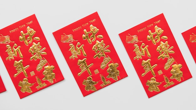 Free Photo | Cards for chinese new year