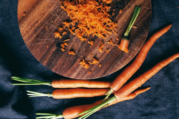 Free Photo | Carrot on the table