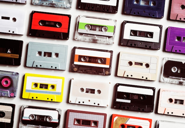 Cassette Tape Vintage Style Collection | Premium Photo   Rawpixel