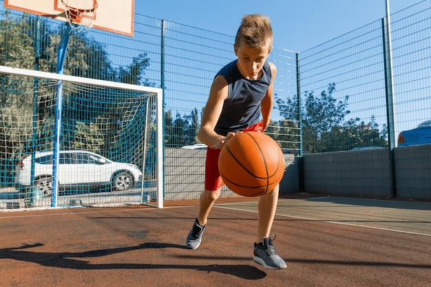 street basketball ball