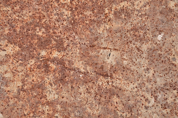 Premium Photo | Cement on rusty metal for background