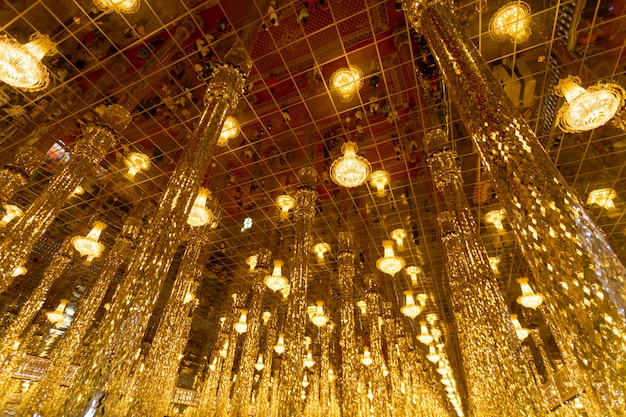 Premium Photo | Chantaram temple or tha sung temple, beautiful golden ...