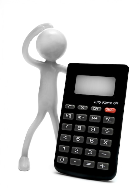 free-photo-character-with-a-calculator