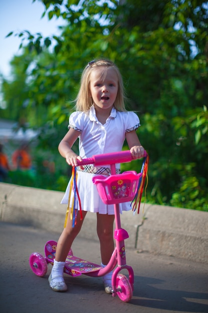 little girl scooter