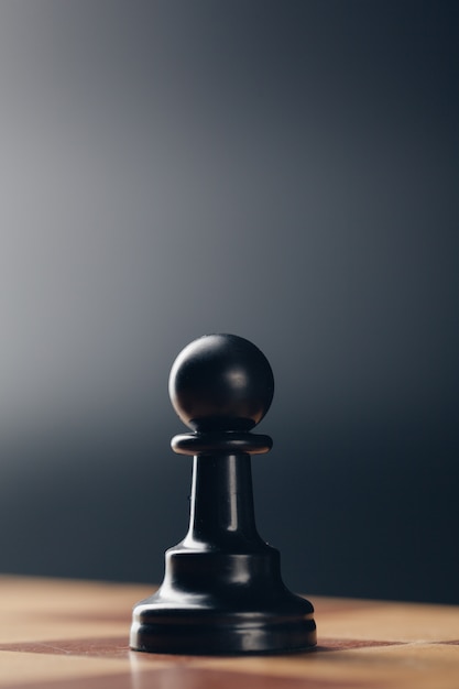 Chess on board business concept Premium Photo