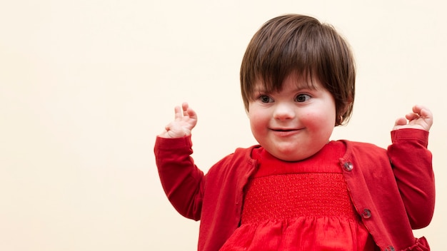 Happy Child With Down Syndrome