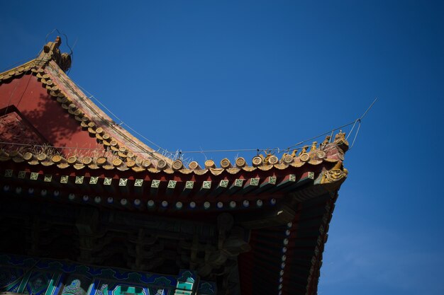 Free Photo | Chinese building roof