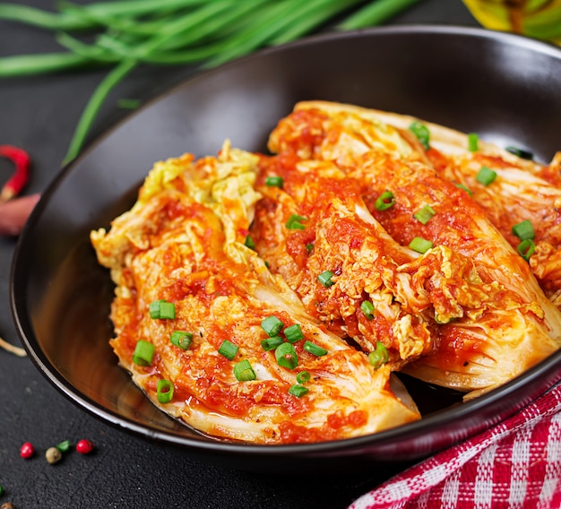 Free Photo | Chinese cabbage. kimchi cabbage. korean traditional food
