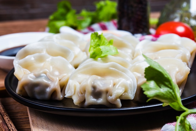 chinese new year food jiaozi