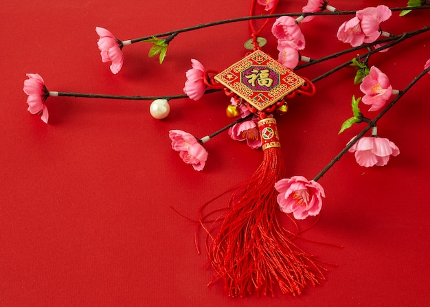 Premium Photo | Chinese new year festival plum flowers