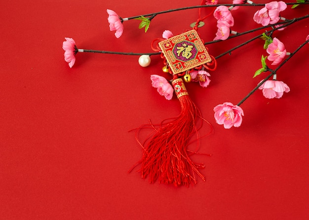 Premium Photo | Chinese new year festival plum flowers