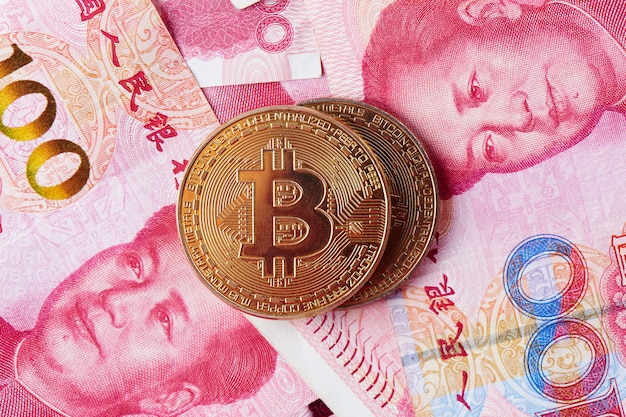 обмен биткоин китайского юаня