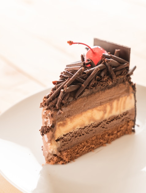 Chocolate ice-cream cake | Free Photo