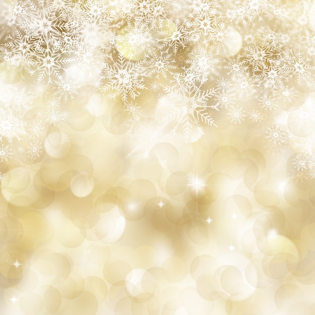Free Photo | Christmas background of falling snowflakes