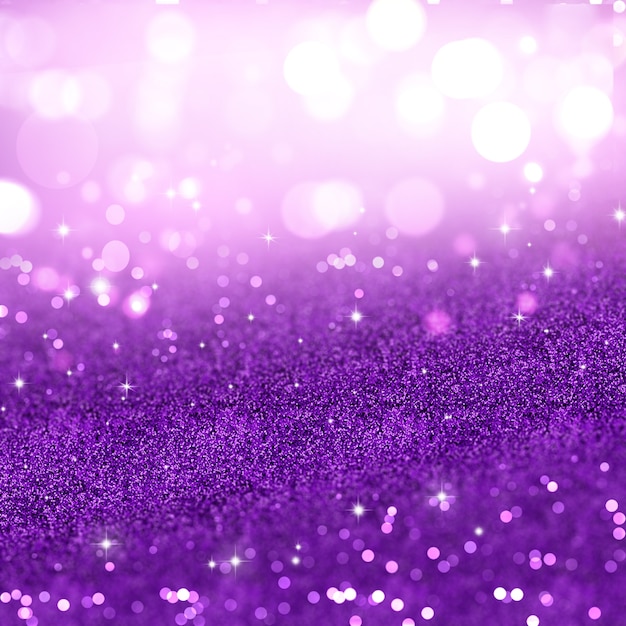 Christmas background of purple glitter Photo | Free Download