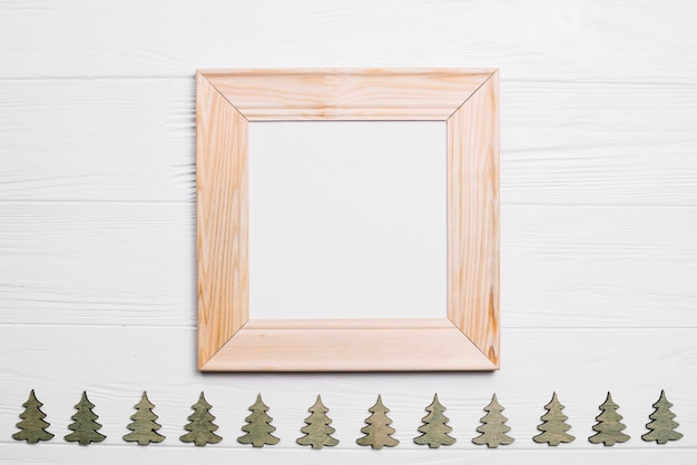 Free Photo | Christmas decoration with frame