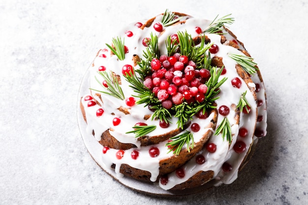 Christmas Fruit Cake Pudding Baking Photo Premium Download