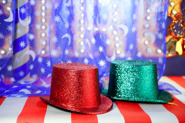 Circus concept metaphor recreation clown equipment Premium Photo
