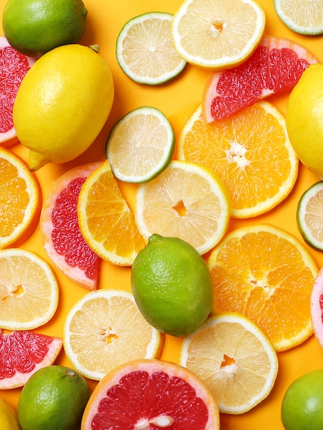 Citrus fruits include