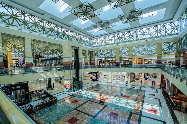 Premium Photo | City centre mirdif in dubai shopping mall has 400 ...